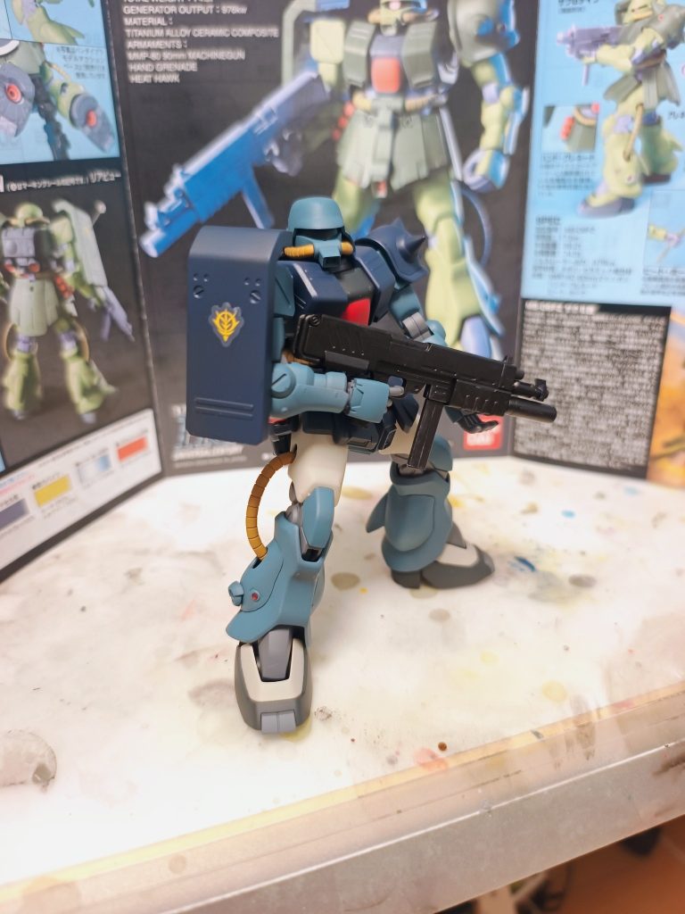楽しかったので良いのです。シールはフチが目立ちますね。次回作はデカール貼ります。