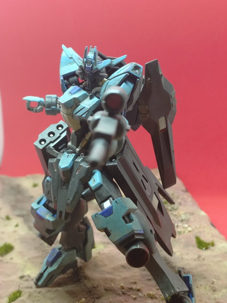地面は戦車用に100均粘土とかで適当に作った時のです。