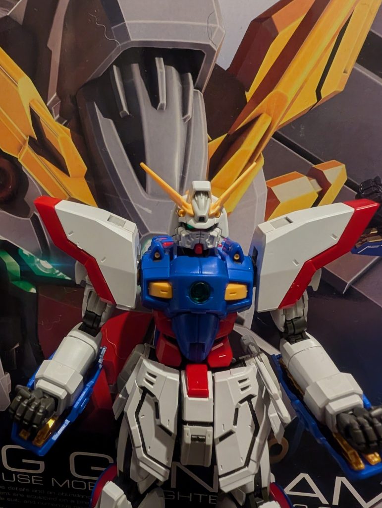 シャイニングガンダム 完成しました！