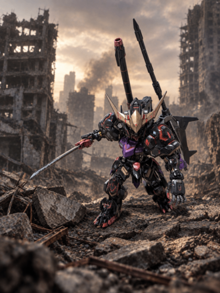 黒いガンダムバルバトス（MGSD）