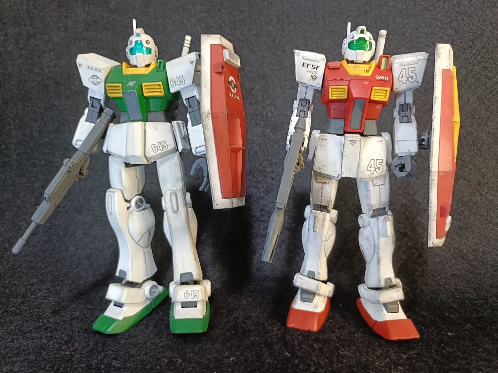 気になるhgucと比べると全くの別物になってます。