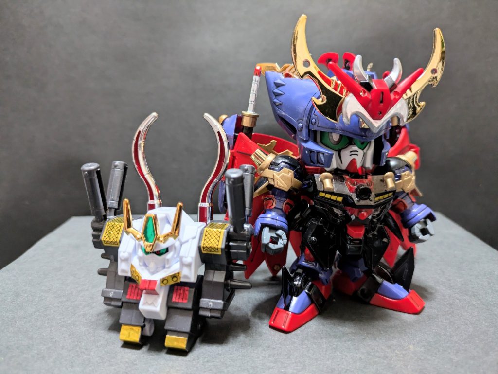 「超機動大将軍編」には三羅将・愚嵐怒として登場。これまた食玩レベルの完成度ですが、モチーフからの縮小比率を考慮すれば天国途以上の不当な扱いを強いられていると言っても過言ではない。こちらも供養のために載せておきます。