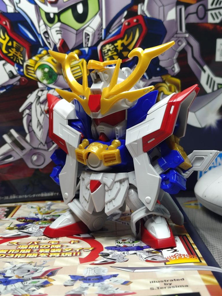素組みで締め。実は人生初ガンプラが旧BB戦士號斗丸でしたので個人的にかなりエモい（死語?）作品となりました。レジェンドBBというカタチではありますが当時を思い出しながら拡張パーツ目当てでBB戦士を組んでみたりしてます。