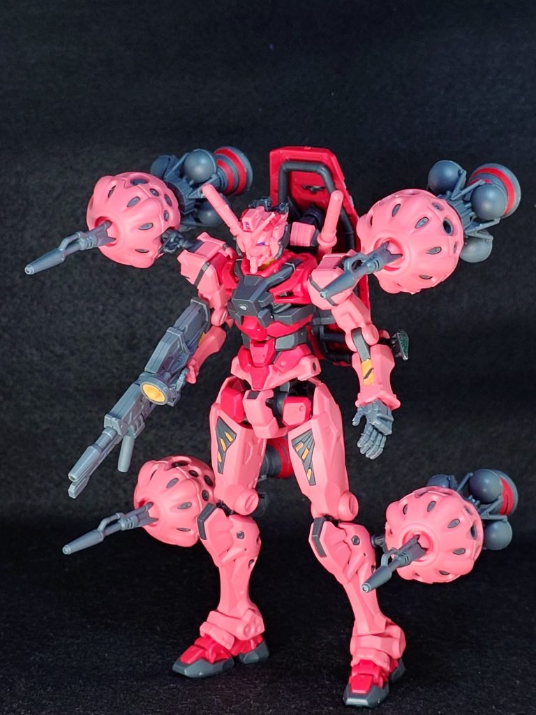 2人の赤いガンダム