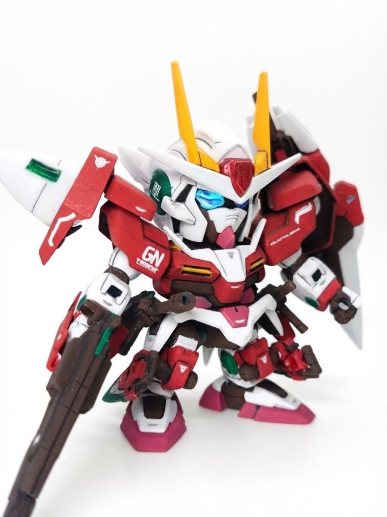 GN-0000GNHW/7SG ダブルオーガンダムセブンソード/G–3枚目/制作者：@redcheek