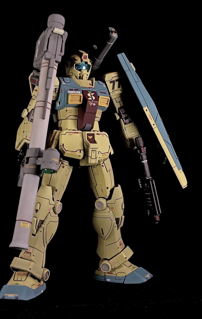 ガンプラ1周年　リポスト　スレッガーRGM-79