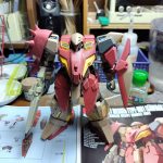 M型ゴツい。胸部先端のセンサー？パーツ1つ切り出し忘れてた。あふないあぶない😅[…]