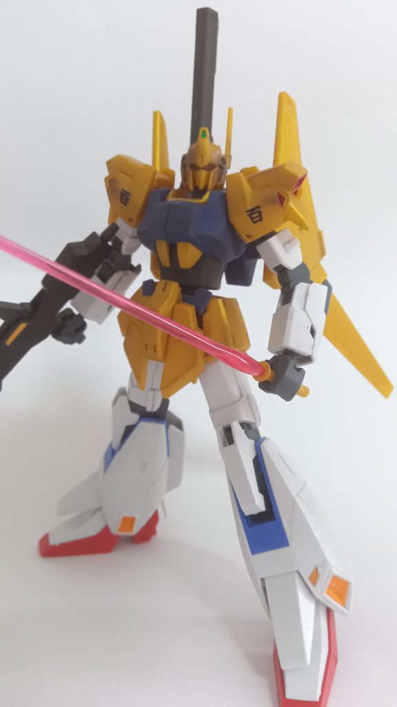 ビームサーベルエフェクトはおなじみな色です。すみません。見てくださりありがとうございます。