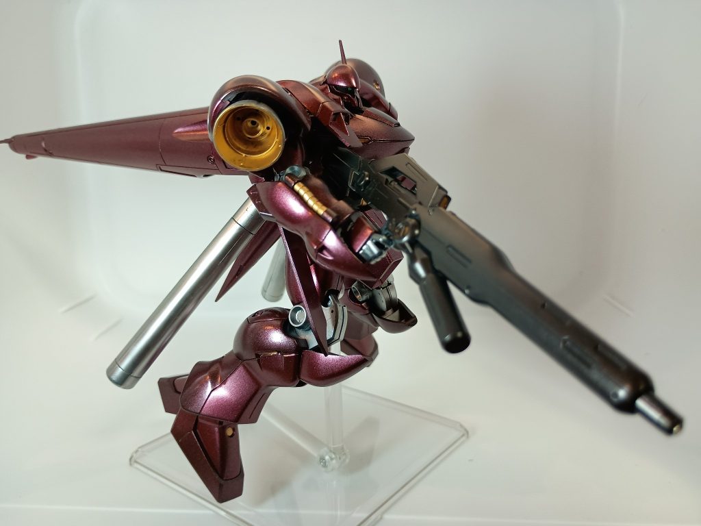 HGUC ガーベラテトラ　ワインレッドメタリック–3枚目/制作者：Tomo