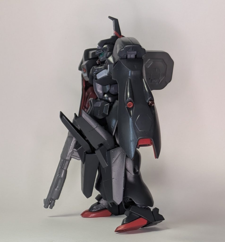 塗装はジャーマングレーのドゥンケルドラウを採用軽い半光沢トップコートとリターダーでツヤを出しました。