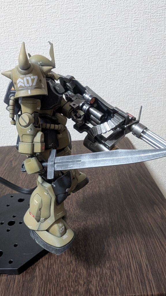 グフカスタム　ラストホライズン風–3枚目/制作者：中年1