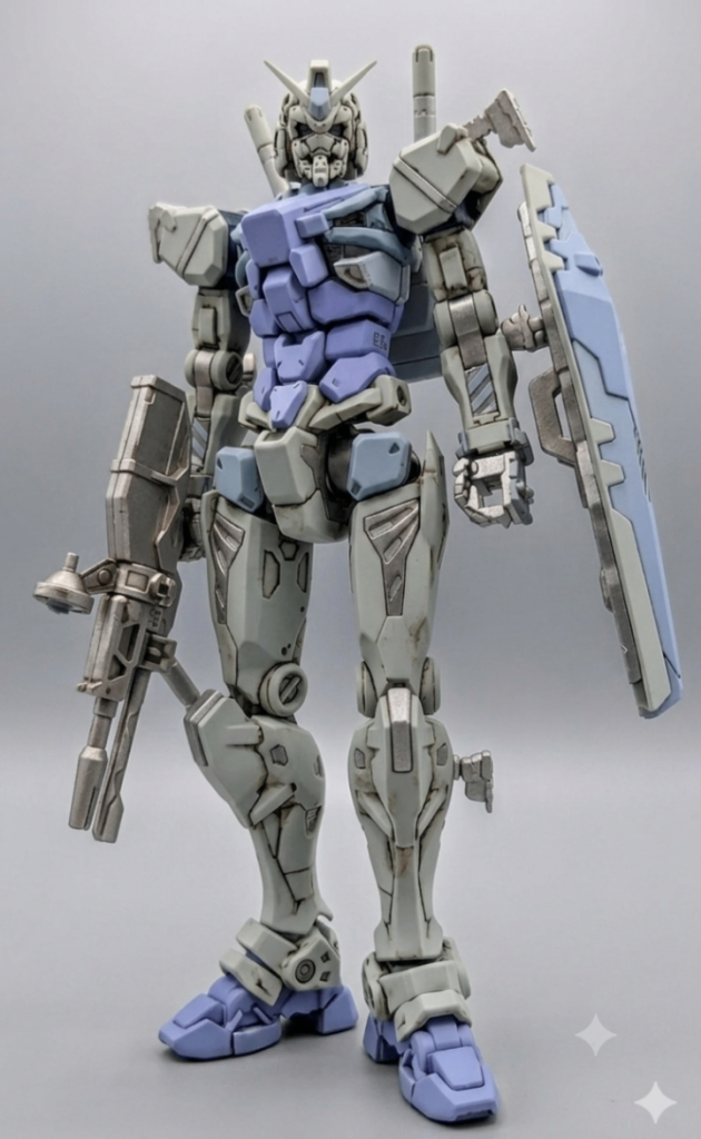 更にGeminiでG3ガンダム風のカラーに変更してみましたこれはこれでカッコいいですねＧＱ版のキケロガ、エルメス、ビグザム、ガンキャノン、ガンタンクもキット化してほしかったなできれば、ゴッグ、ズゴック、ゾックのＧＱ版ジオン水泳部も、デザインを補完してキット化されれば…なんてさすがに無理か(笑)