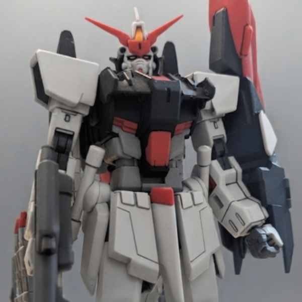 HGCEムラサメ改素組→生成AIでバルトフェルド機カラーに