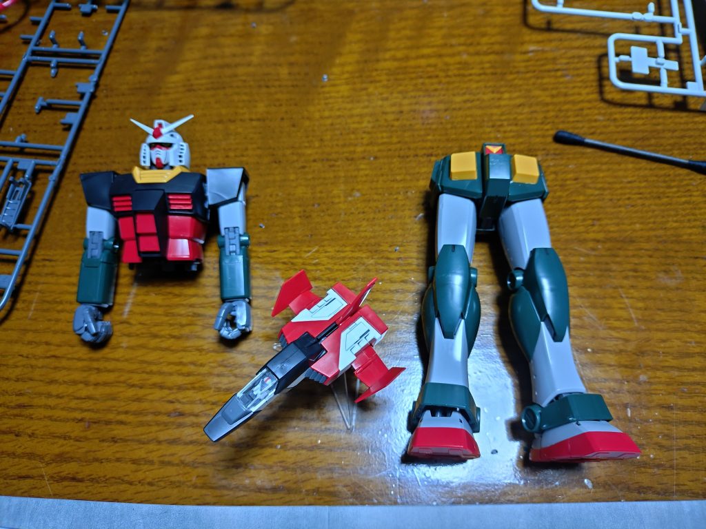 変にアレンジされて無くてイメージ通りのガンダムです。