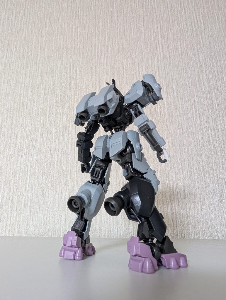 機体背面