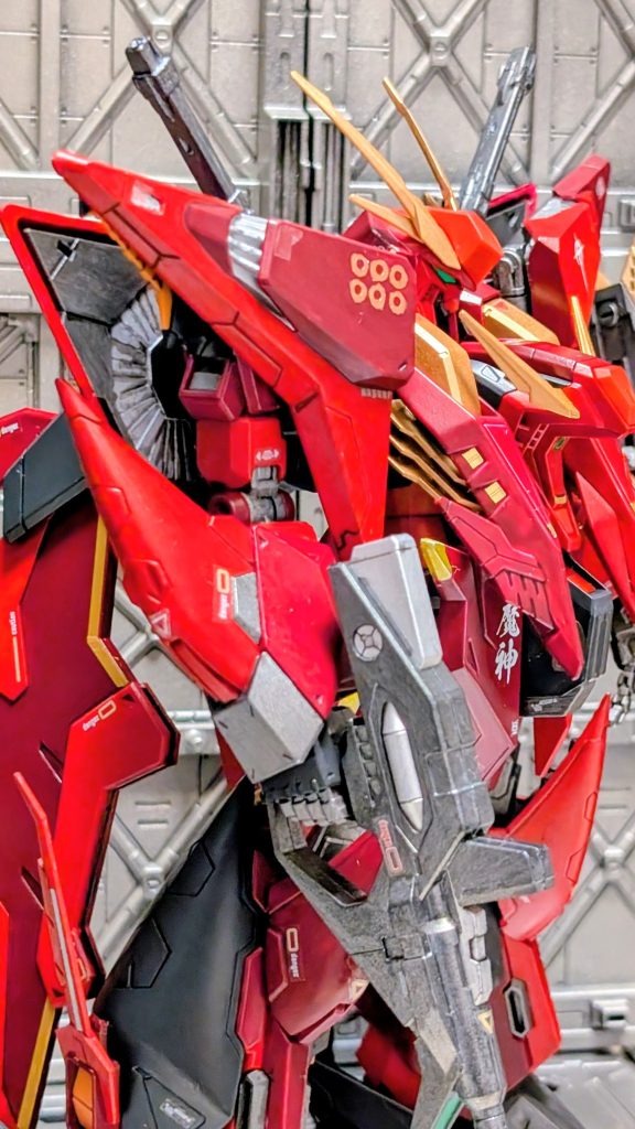 クスィーガンダム　サナダ流赤揃え塗装