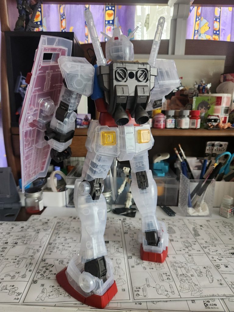 メガサイズガンダム　ソリッドクリアリバース–3枚目/制作者：アイアンビリー