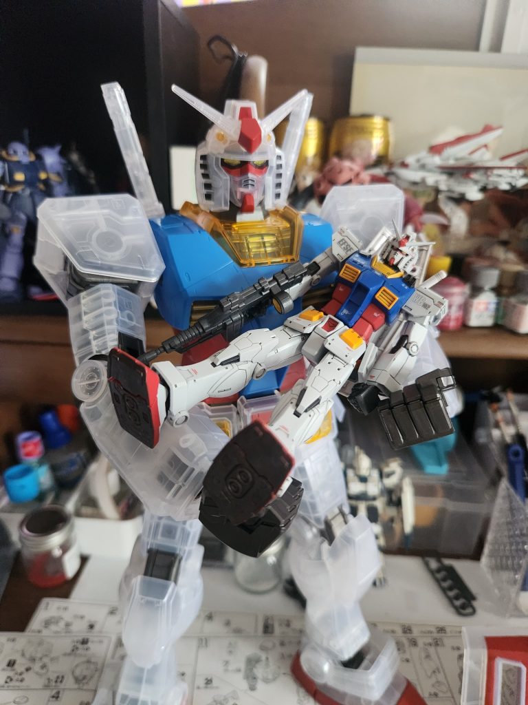 メガサイズガンダム　ソリッドクリアリバース