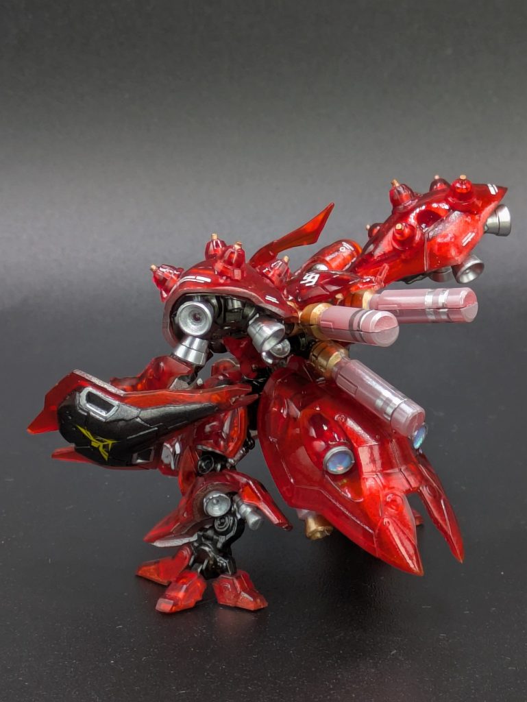 ガンダムアーティファクト ナイチンゲール メカニカルコアメッキ調塗装–3枚目/制作者：エイチワイ