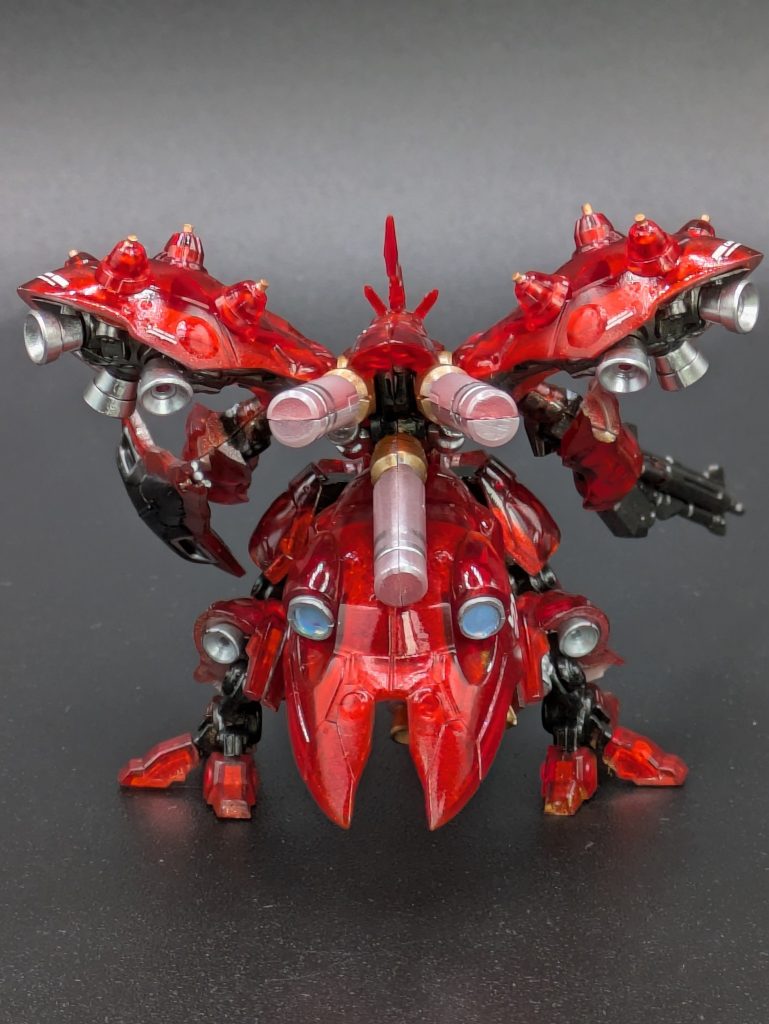 ガンダムアーティファクト ナイチンゲール メカニカルコアメッキ調塗装–4枚目/制作者：エイチワイ