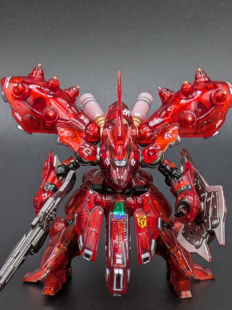 ガンダムアーティファクト ナイチンゲール メカニカルコアメッキ調塗装–8枚目/制作者：エイチワイ