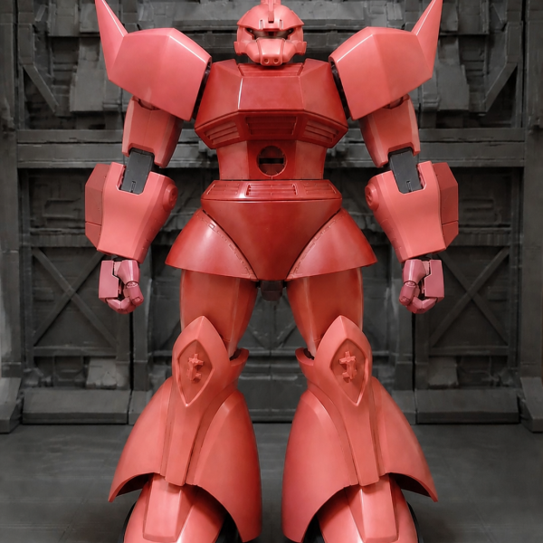 前回のAIによる完成予想がロボット魂を目標だったが旧キットの1／60に近い感じだったのでちまちまと改修しました。ちょっと胴体の主張が強すぎますが何となく雰囲気が出たと思っています。現状はいろんな色が混ざってる状態なので右の手足も左側と同じ改造をしても良いかなと思っています。（3枚目）