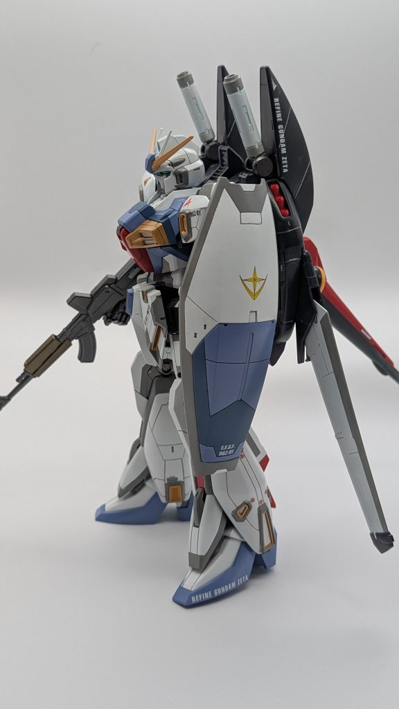 初投稿！MG リ・ガズィ・自分カスタム–4枚目/制作者：potapa