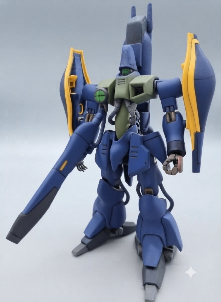 オマケでGeminiでガトー専用機カラーに変更してみました意外と似合ってる感じがしますノイエ・ジールは撃破されたものの、ガトーは生存していてアクシズに救助されていたら…というところでしょうかエースパイロットなのでもうちょっといいMSに乗りそうですが、ハマーン様もガザＣに乗ってたので💦&nbsp;