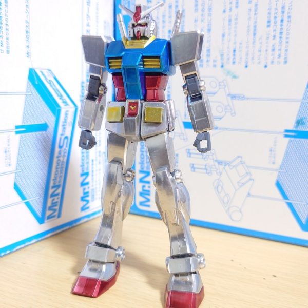 ガンダム　メッキ塗装