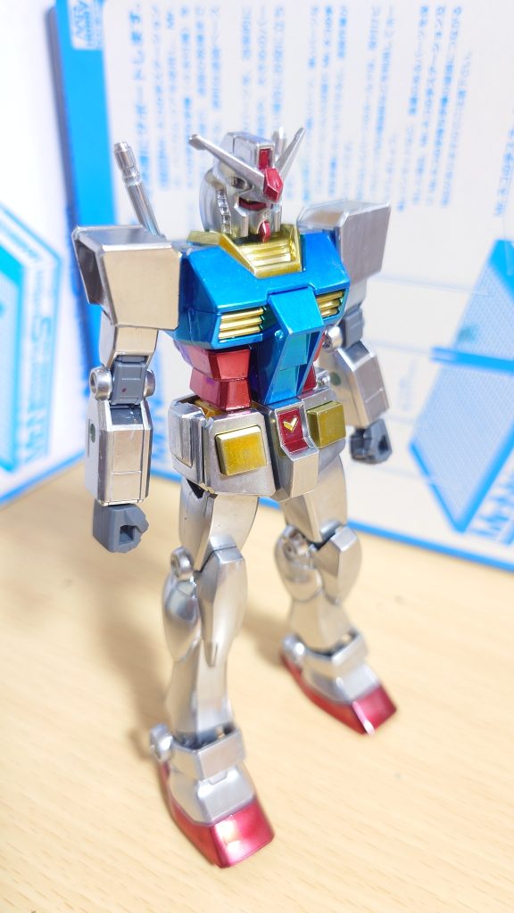 ガンダム　メッキ塗装–2枚目/制作者：@hdm53010
