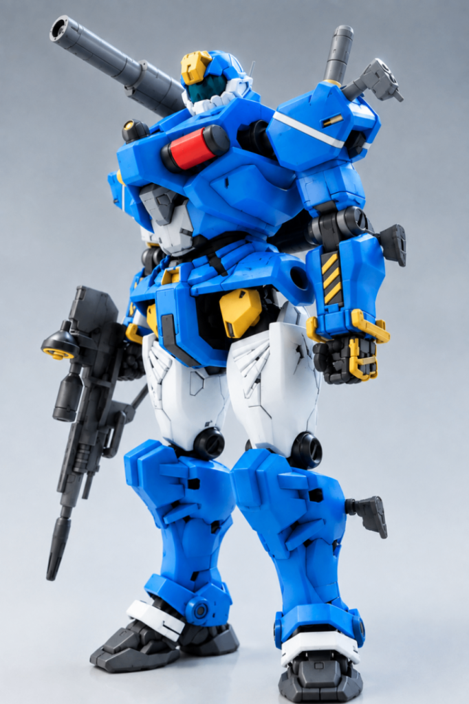 生成AI（ChatGPT）でガンキャノン重装型風カラーに