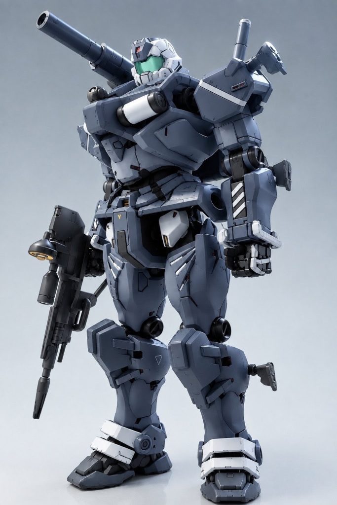 生成AI（ChatGPT）でガンキャノン最初期型風カラーに