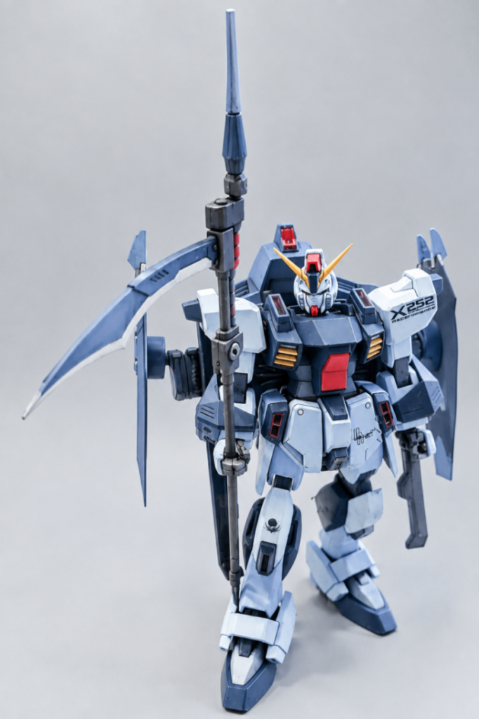 生成AI（ChatGPT）でエールカラミティガンダム風カラーに普通のガンダムっぽいですね(笑)もともとのカラーリングが一番しっくり来る感じですが劇中のイメージと比べ、思ったよりカッコいいな…と思いました💦