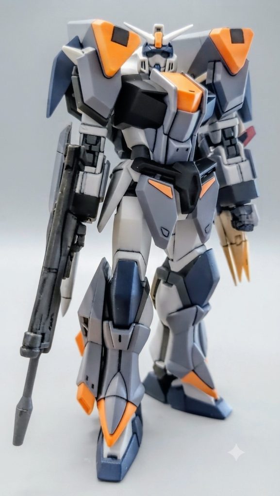 HGCEデュエルブリッツガンダム素組→生成AIでカラー変更