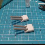 強襲艦って設定なのである程度武装は必要だよなぁ。ということで砲塔を制作中〜。1/[…]