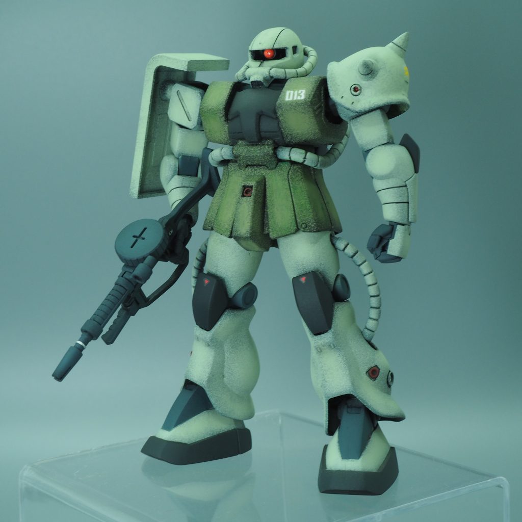 MS-06F ザクⅡ （中期量産F型）–2枚目/制作者：Mame-Ruri