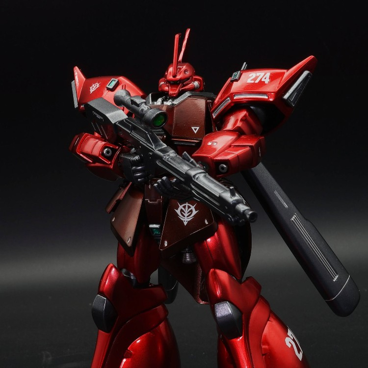 HGUC 1/144 ゲルググJ キャンディ塗装｜あるむさんのガンプラ作品