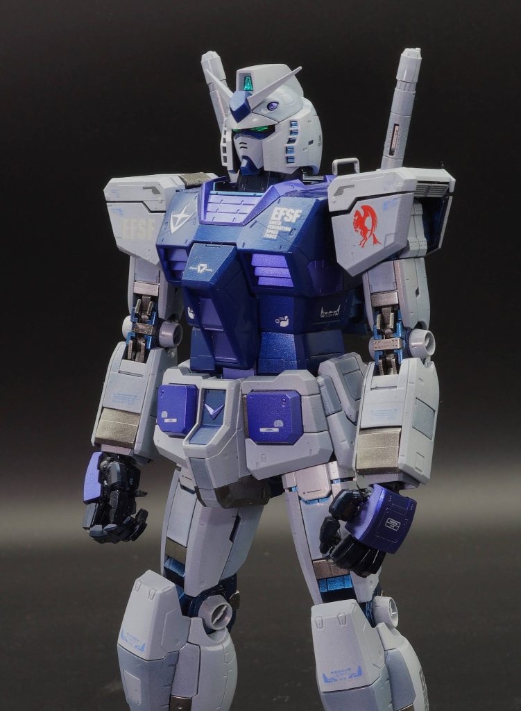 MG ガンダムVer.3.0 [ガンダムベースカラー] メタリック塗装–3枚目/制作者：あるむ
