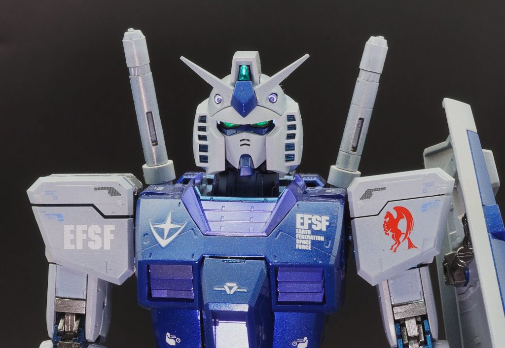 MG ガンダムVer.3.0 [ガンダムベースカラー] メタリック塗装–2枚目/制作者：あるむ