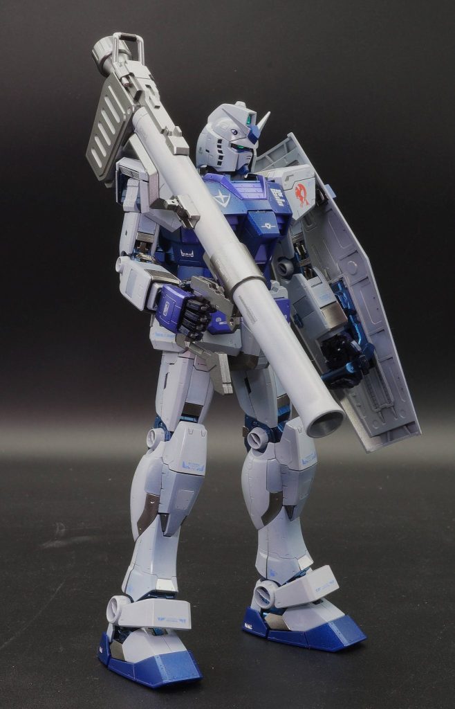 MG ガンダムVer.3.0 [ガンダムベースカラー] メタリック塗装–5枚目/制作者：あるむ
