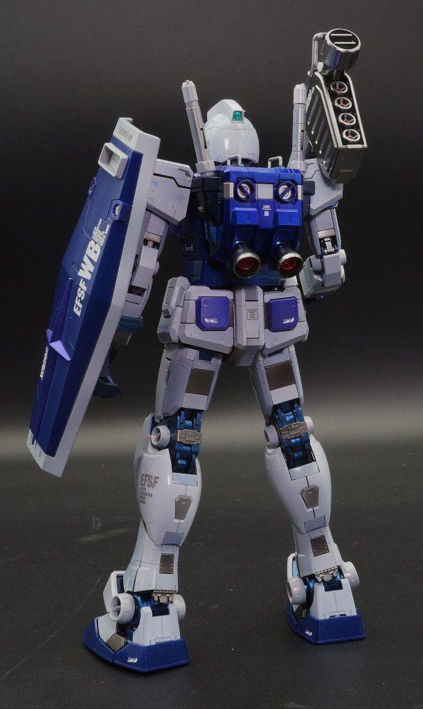 MG ガンダムVer.3.0 [ガンダムベースカラー] メタリック塗装–4枚目/制作者：あるむ