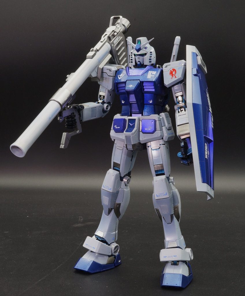MG ガンダムVer.3.0 [ガンダムベースカラー] メタリック塗装–2枚目/制作者：あるむ