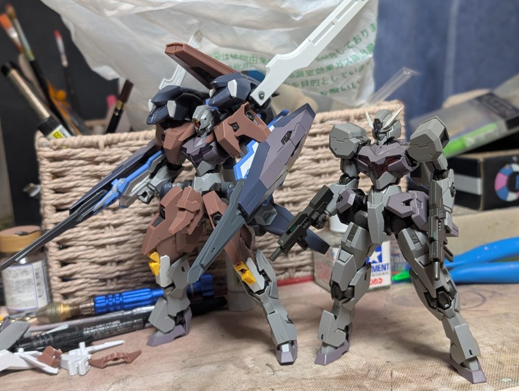 作品名：ガンヴォルヴァの改造途中経過<p>現在の改造ガンヴォルヴァはこうなってる まだ色塗っておらんのです</p>

