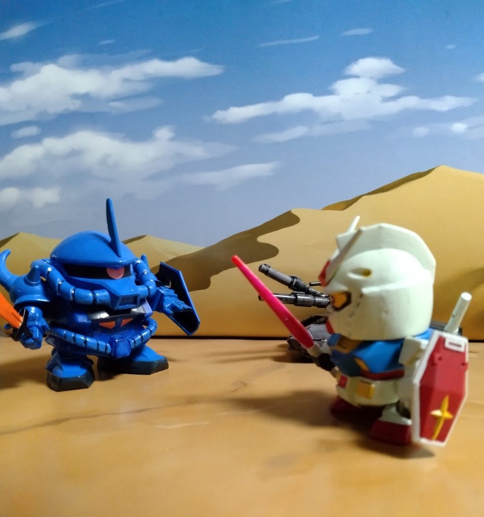 ガンダム！私はザクとは違うぞ‼️