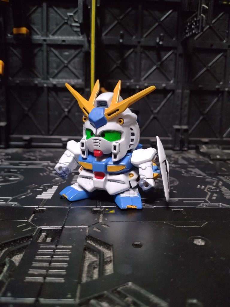 BB戦士のニューガンダムは猫顔なんですよね(⁠つ⁠≧⁠▽⁠≦⁠)⁠つ（笑）（笑）