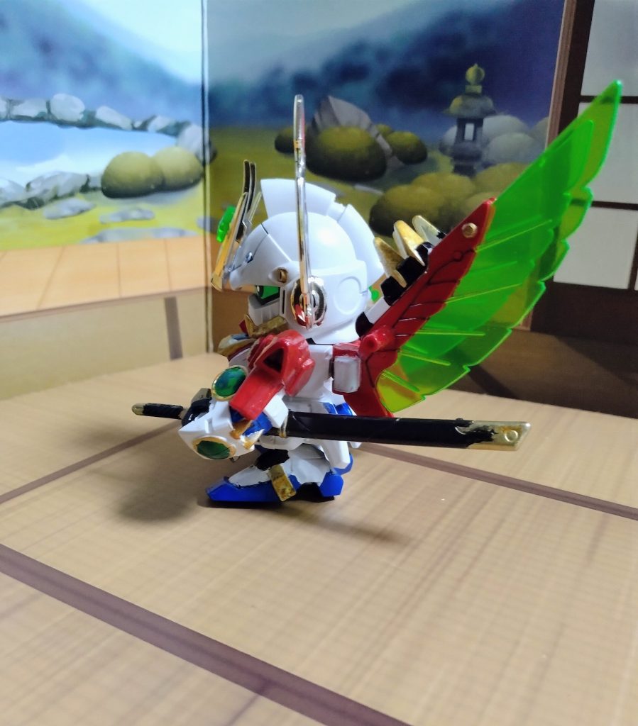 腰の刀は(烈旋改)武者飛駆鳥の烈旋丸と関係があるらしい〜🤔