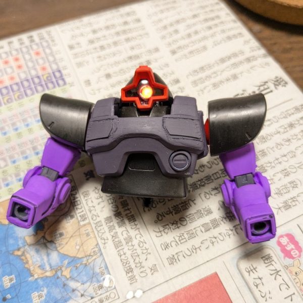 HGUCドム　製作中２
