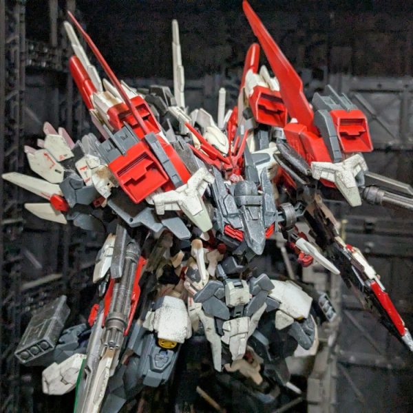 アイビスアストレイ　重装フルアーマー形態　レイヴンジャケット