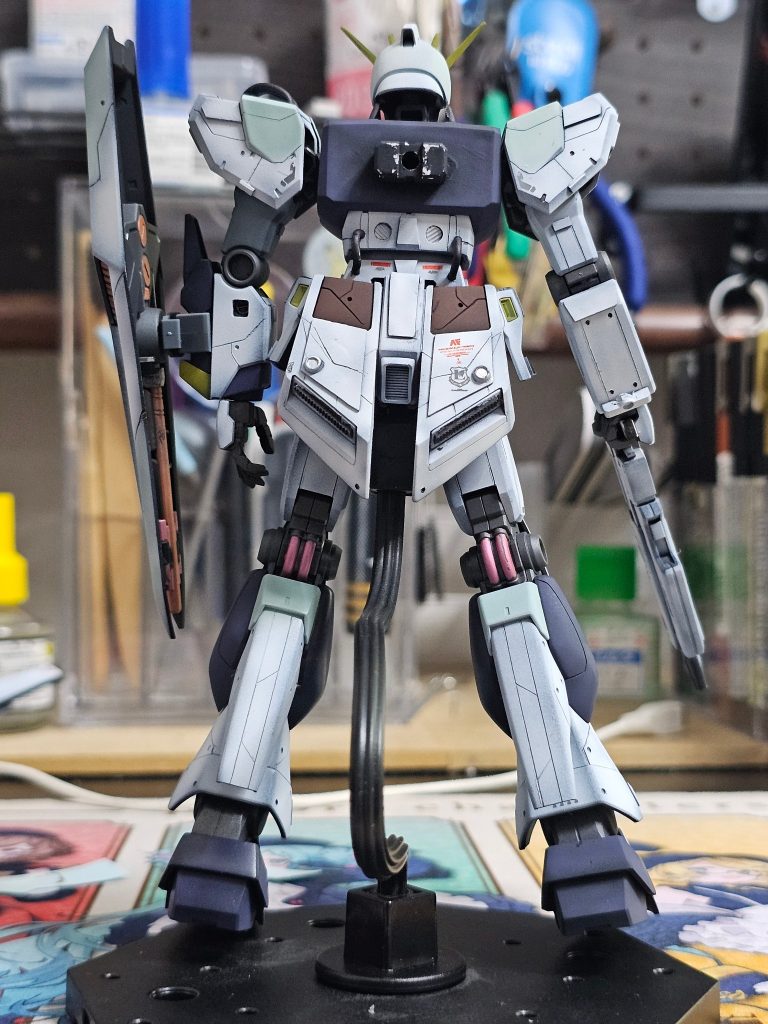 リード線が萌えポイントです😍バックパックの接続部分の塗装ハゲが😱