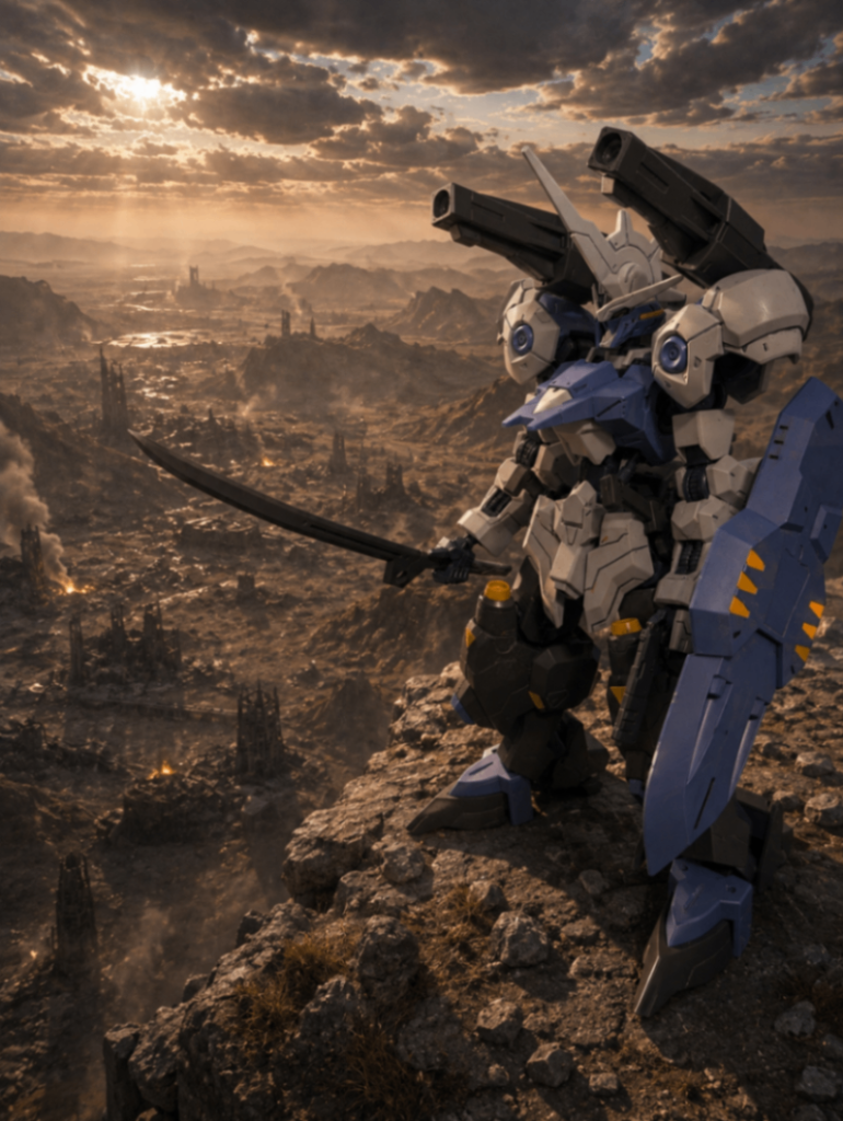 ガンダムキマリスヴィダール　近接戦闘特化型